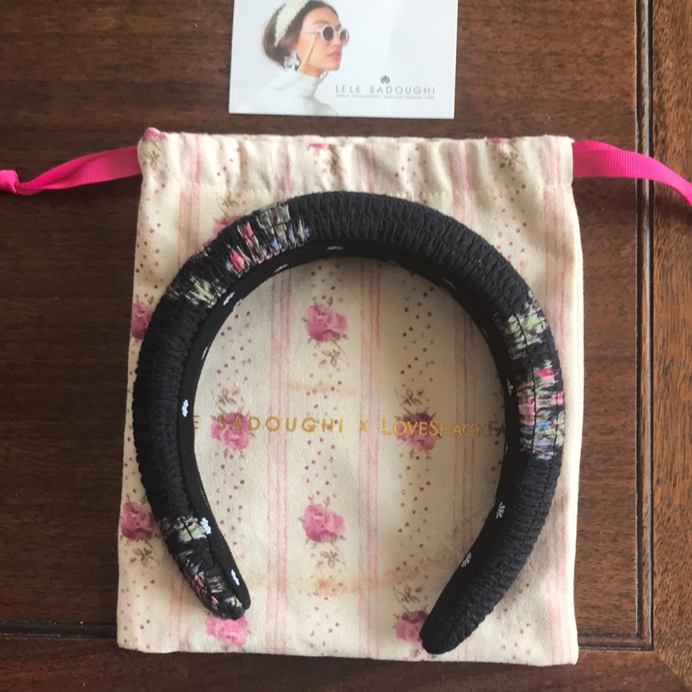Lele Sadoughi x Love Shack Fancy headband